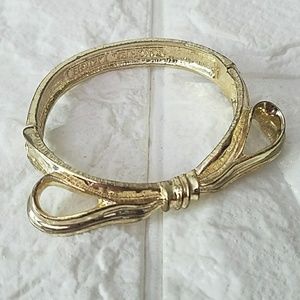 Rachel Leigh Gold Bracelet Bow Detail